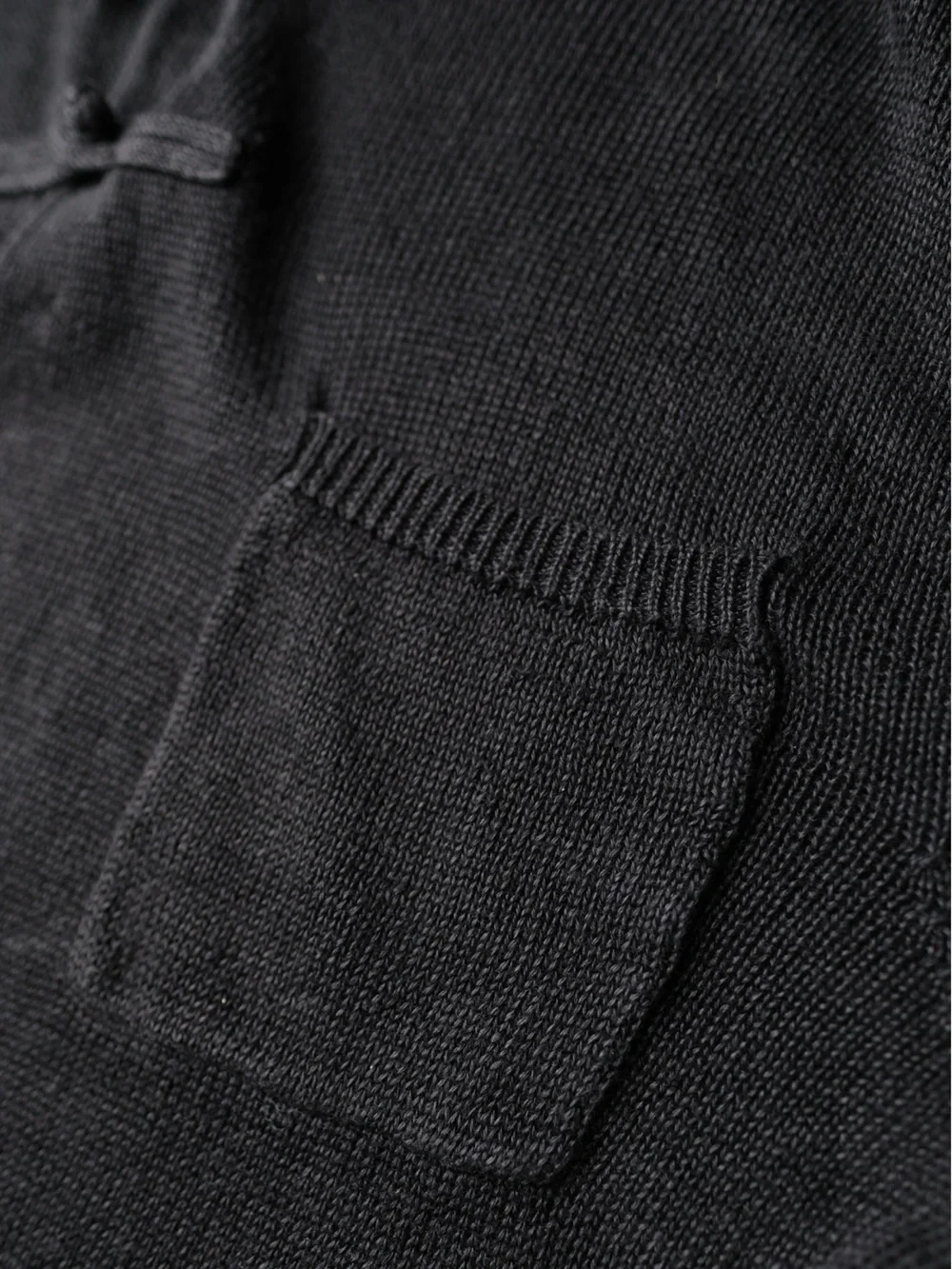 Ralph Lauren Black Label 100% Linen Quiet Luxury Knit Toggle Sweater L